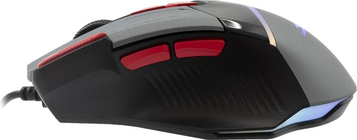 Image du produit Baracuda Gaming Mouse MANTA, 8D, 12800 dpi, Grey (BGM-047) (Filaire)