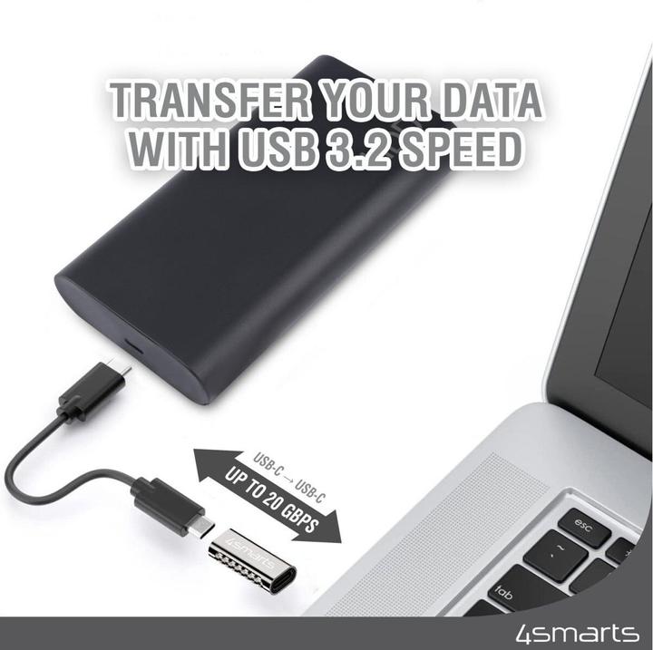 Image du produit 4smarts USB-C OTG Adapter (USB-C, 10.50 cm)