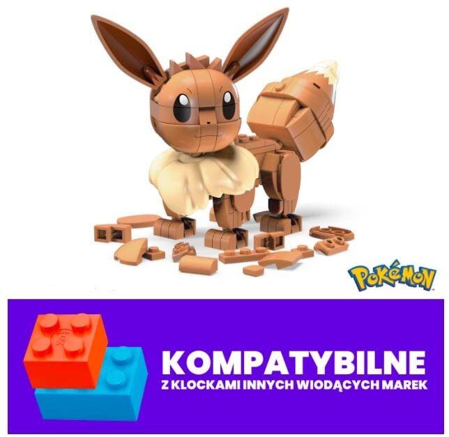 Actual product image Mega Construx Pokémon Build & Show Eevee
