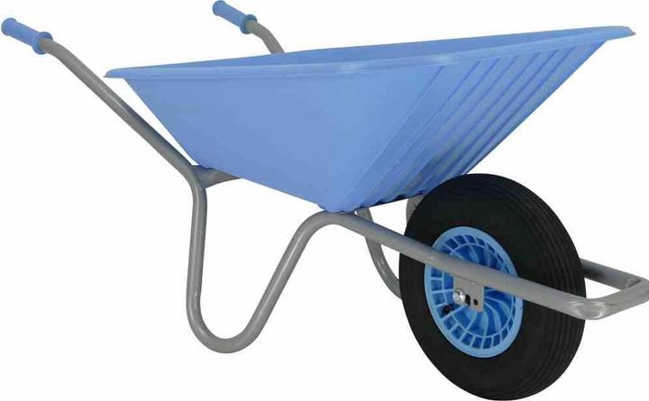 Actual product image FORT Garden Barrow baby blue Cosmo-Line 90 litres