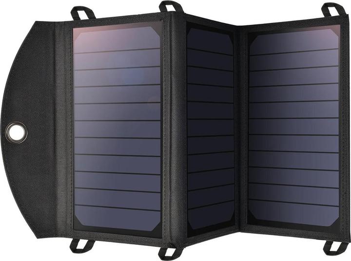 Actual product image Choetech USB solar charger (19 W, 0.48 kg)