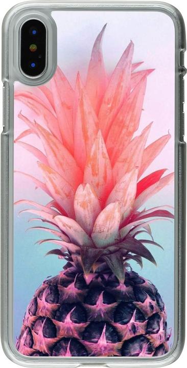 Produktbild PhoneLook Hülle transparent Purple Pink Pineapple (Apple iPhone X, Apple iPhone XS)