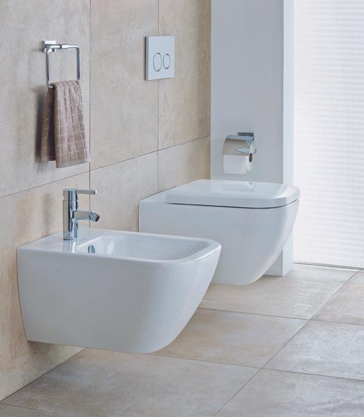 Produktbild Duravit Wand-WC HAPPY D.2 RIMLESS tief, 365x620mm weiss