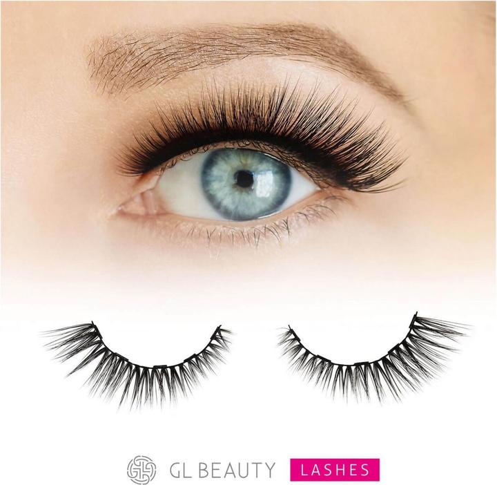 Actual product image GL Beauty Magnetic Lashes Set No. 1 (Artificial eyelashes)