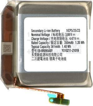 Actual product image Samsung Battery EB-BR890ABY SM-R865/R870/R875/R890 Galaxy Watch 4 GH43-05066A
