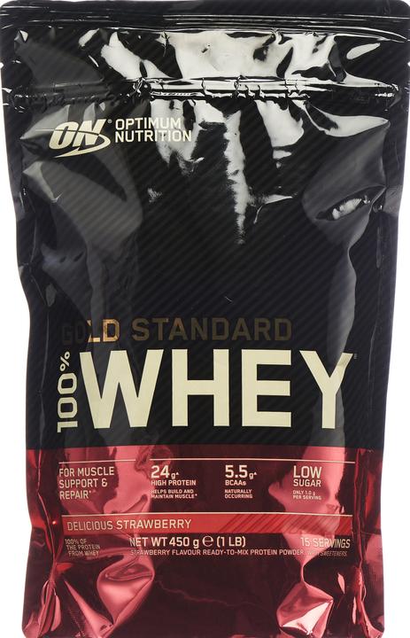 Image du produit Optimum Nutrition 100% Whey Gold Standard (Fraise, 1 pcs, 450 g)
