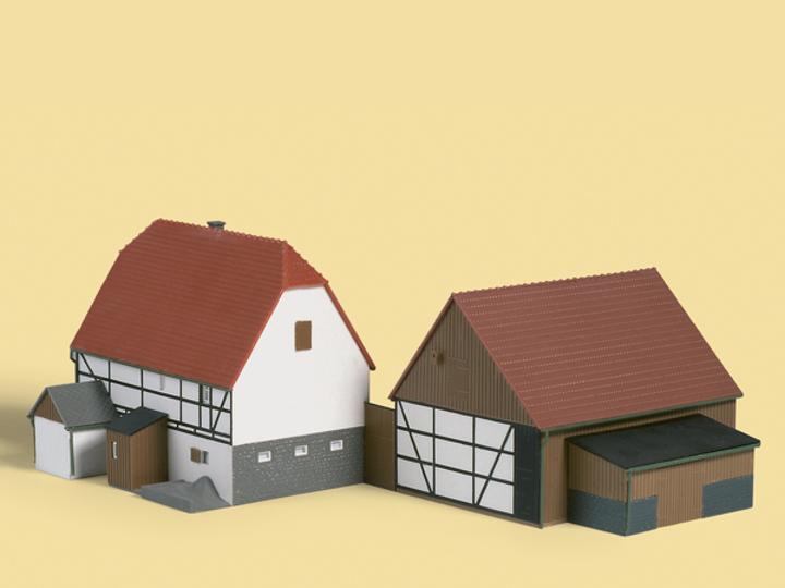 Actual product image Auhagen 11350 H0 Kleines Gehöft