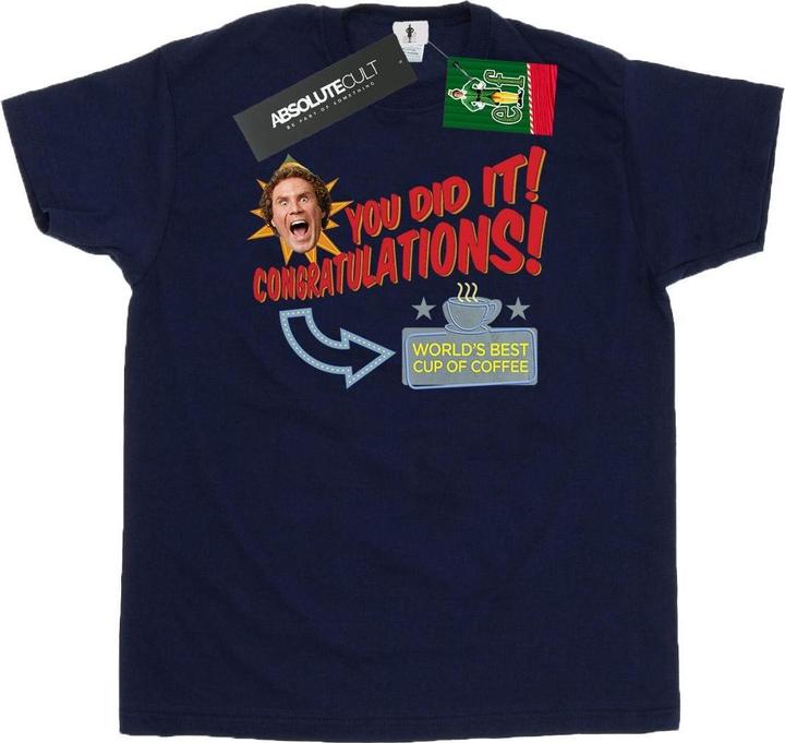 Elf World's Best Coffee TShirt (S)