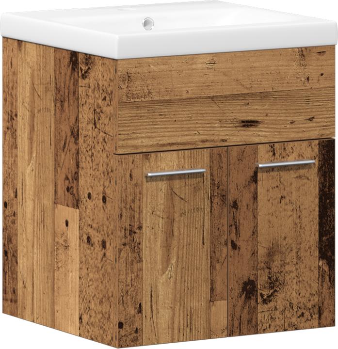 Produktbild VidaXL 3-teiliges Badezimmermöbel Set aus altem Holz