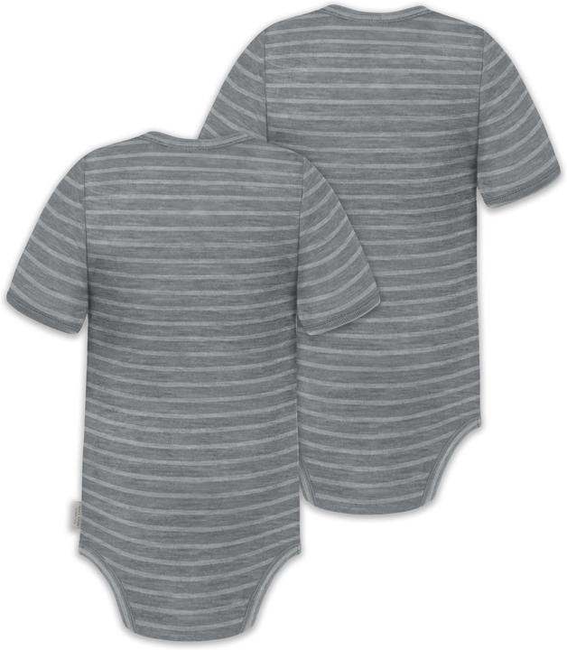 Immagine prodotto Normani Set di 2 body baby merino a maniche corte "Tihoi" - 9309 (56)