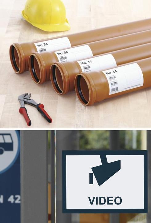 Actual product image HERMA Weatherproof labels A4