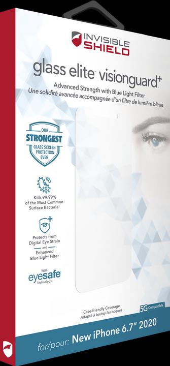 Produktbild InvisibleShield Glass Elite VisionGuard+ (1 Stück, Apple iPhone 12 Pro Max)