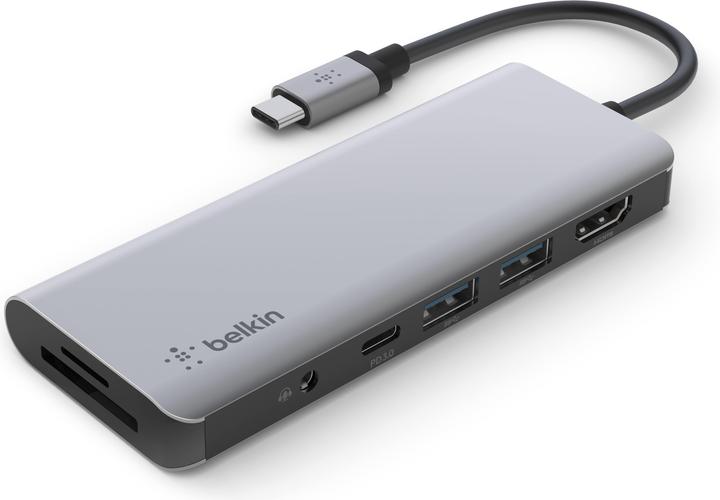 Produktbild Belkin 7-in-1-Multiport (USB-C, 7 Ports)
