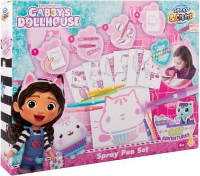 Actual product image Canenco Gabby's Dollhouse - Spray pens set (Multicoloured)