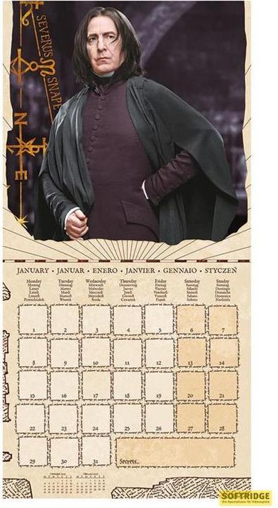 Image du produit Pyramid Harry Potter calendrier 2024 Magical Fundations (30 x 30 cm, Anglais)