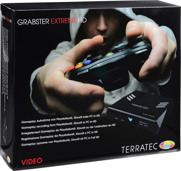 Actual product image Terratec Grabster EXTREME HD External Video Box with HDMI-In and HDMI-Out