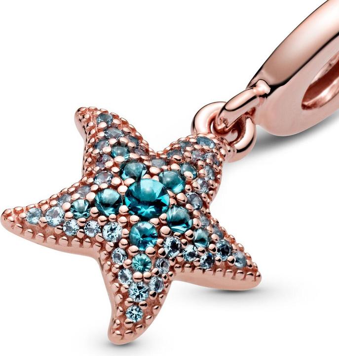 Image du produit Pandora Breloques/perles étoile de mer scintillante (Argent, Alliage métallique)