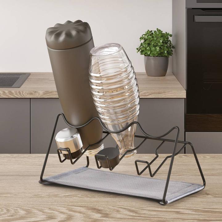 Actual product image Metaltex Drainer rack Sodatex-3 black