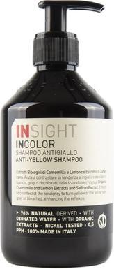 Actual product image Insight Incolor Shampoo Eliminating Yellow Tones 400Ml (400 ml, Liquid shampoo)