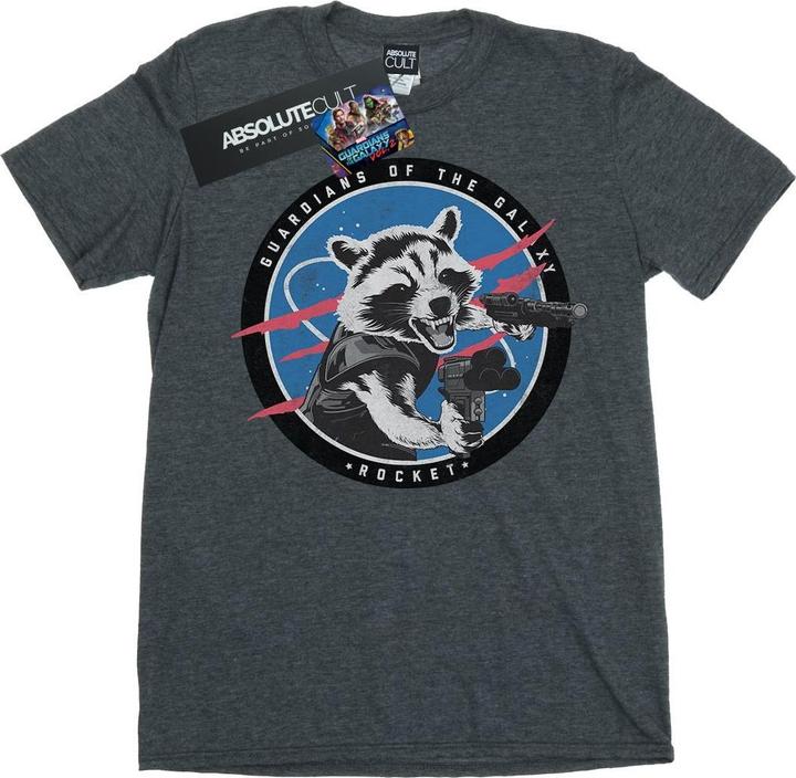 Guardians Of The Galaxy Rocket Emblem TShirt (M)