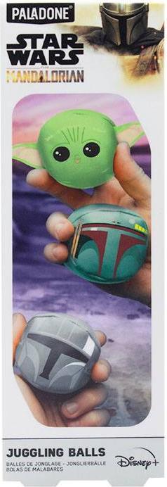 Actual product image Paladone Products Star Wars: The Mandalorian Juggling Balls 3-Pack Characters