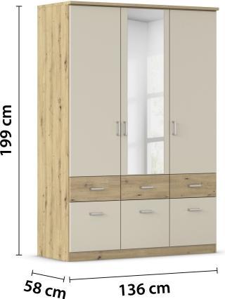 Produktbild Rauch Bremen-Extra (136 x 58 x 199 cm)