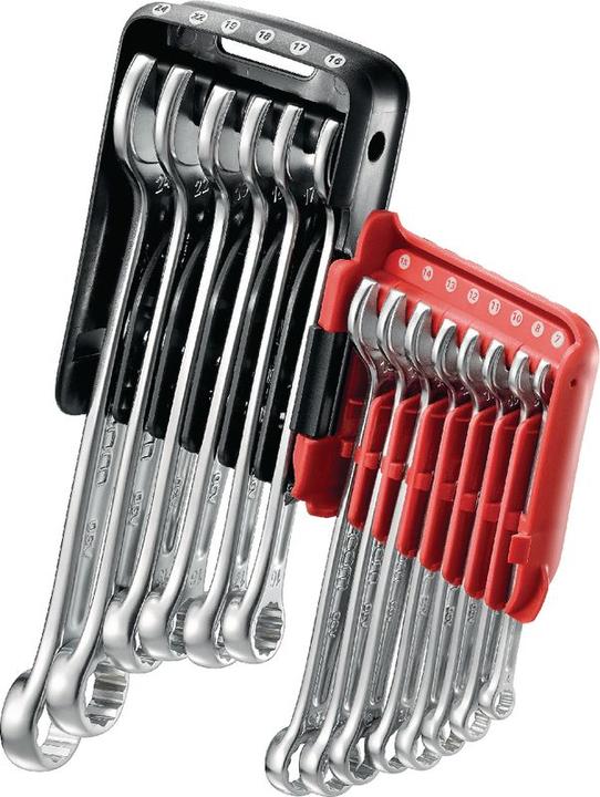 Actual product image Facom Combination wrench set (19 mm, 12 mm, 24 mm, 14 mm, 22 mm, 16 mm, 10 mm, 18 mm, 7 mm, 17 mm, 11 mm, 15 mm, 8 mm, 13 mm)