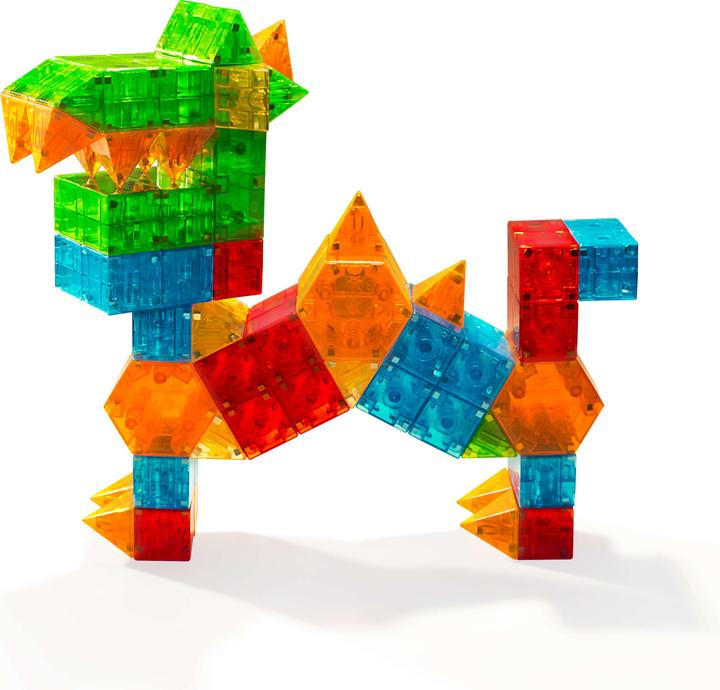 Actual product image Magna-Tiles Magna-Qubix® Set (85-piece)