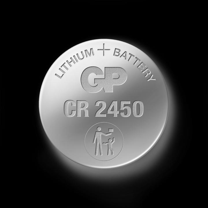 Image du produit GP Batteries GP Coin cell battery CR2450 3V Safety Seal - 2pack (2 pcs, CR2450)