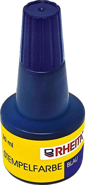 Actual product image Rheita Stamping ink 30ml blue