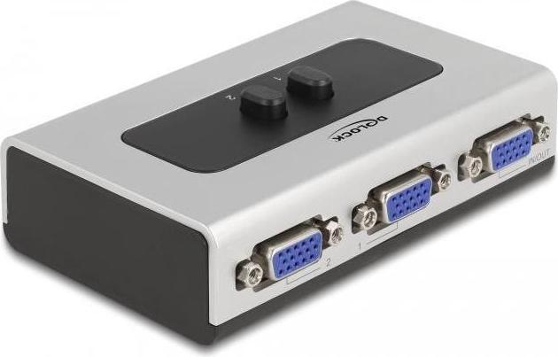 Produktbild Delock Umschalter VGA 2 Port manuell bidirektional