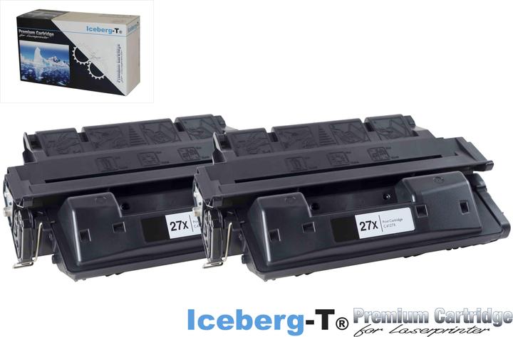 Produktbild Iceberg-T Toner C4127X DuoPack 2 Stück à 10'000 Seiten, schwarz (BK)