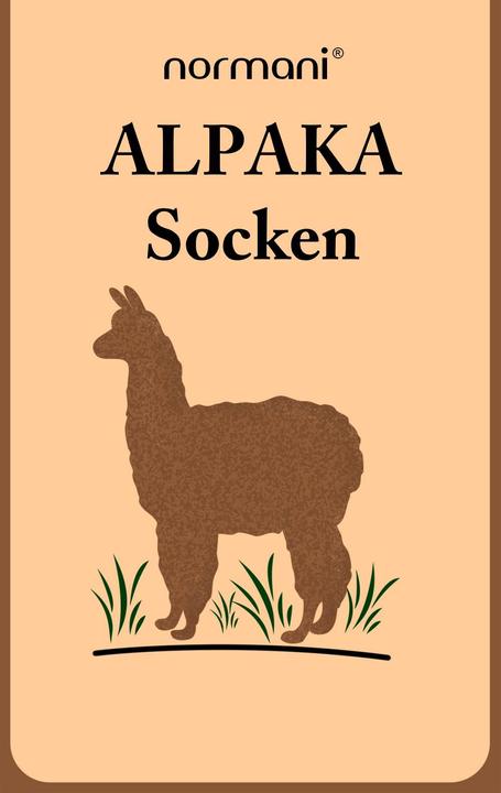 Produktbild Normani 2 Paar Alpaka-Socken (2er Pack, 39 - 42)