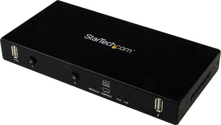 Produktbild StarTech 2 Port KVM Konsolen-Adapter - Laptop auf Server - Rackmount Crash Cart Adapter - KVM Konsolenada...