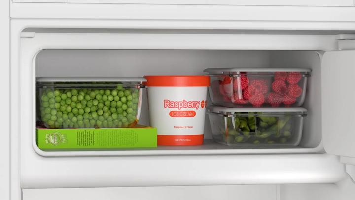 Immagine prodotto Bosch Hausgeräte Serie 2, frigorifero da incasso con scomparto freezer, 122,5 x 56 cm, cerniera a scomparsa KIL425SE0 (187 l)