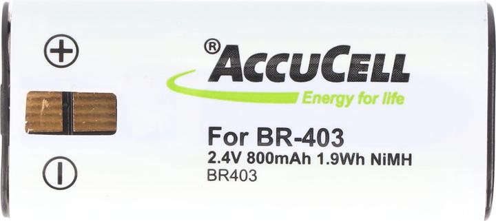 Actual product image AccuCell Akku olympus ds-2300, -3300, -4000, br-403