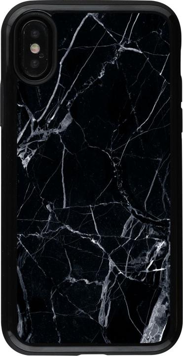 Immagine prodotto PhoneLook Coperchio Hybrid Armor nero Marble Black 01 (Apple iPhone X, Apple iPhone XS)