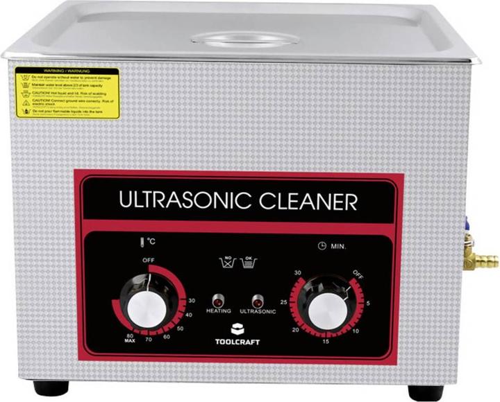 Produktbild Toolcraft USC-1500 Ultraschallreiniger Bürobedarf, Schmuck, Werkstatt 360 W 15 l (40 kHz, 15000 ml)