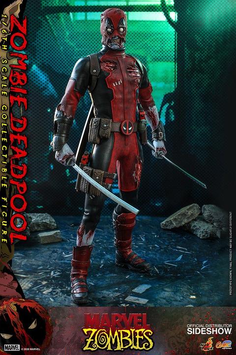 Immagine prodotto Hot Toys Marvel Zombies "Zombie Deadpool", personaggio d'azione del fumetto Masterpiece