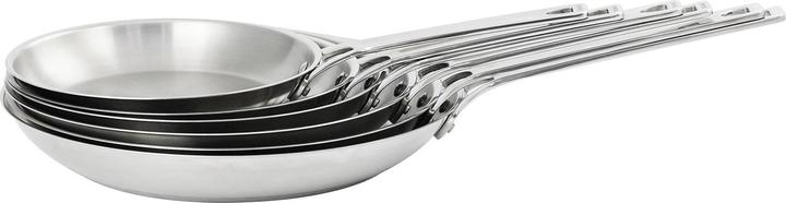Image du produit Cristel Poêle à frire Collection 1826 30 cm (30 cm, Poêle à frire, Acier inoxydable)