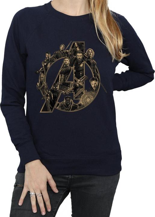 Produktbild Avengers Infinity War Logo Sweatshirt (XL)