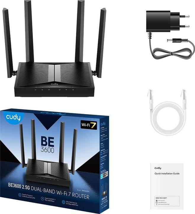 Actual product image Cudy WR3600H