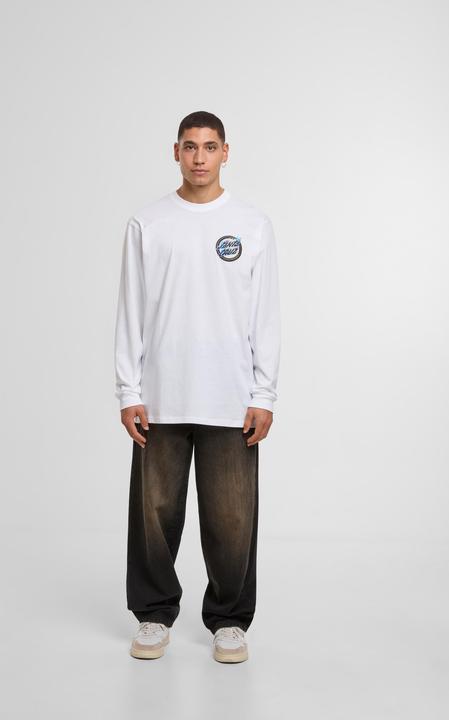 Actual product image Santa Cruz Holo Flamed Dot Longsleeve - 125529 (XL)