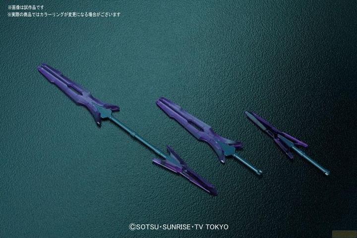 Actual product image Bandai GUNDAM - Model Kit - HG 1/144 - Transient Gundam Glacier - 13 CM