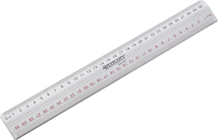 Produktbild Westcott Aluminium-Schneidelineale (30 cm)