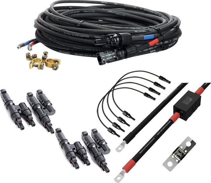 Actual product image Offgridtec ® basicPremium-L 300W solar system 12V/24V complete system (300 W)