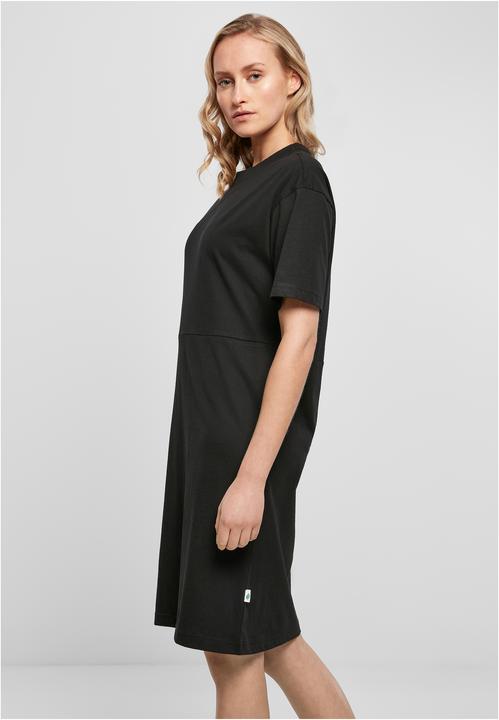 Actual product image Urban Classics Ladies Organic Oversized Slit Tee Dress (M)