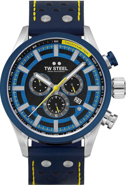 Image du produit TW-Steel SVS208 Fast Lane Chronograph Limited Edition 48mm 10ATM (Chronographe, 48 mm)