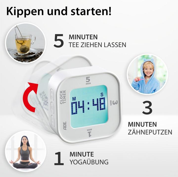 Actual product image ADE Kitchen timer, inclinable