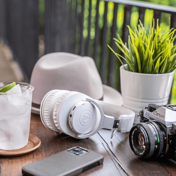 Image du produit Audio-Technica ATH-M20xBT (pas de réduction du bruit, 60 h, Sans fil, Filaire)